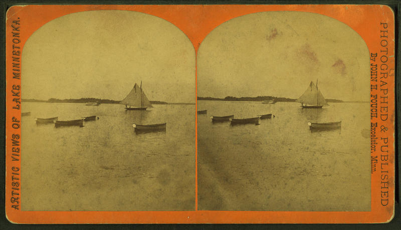 File:View of boats on the lake, by John H. Fouch.png