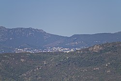 Skyline of Villagrande Strisaili