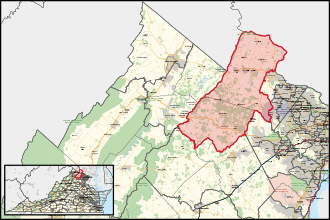 District map Virginia's 30th House of Delegates district (since 2024).svg