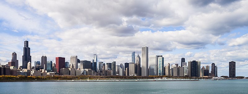 File:Vista del Skyline de Chicago desde el Planetario, Illinois, Estados Unidos, 2012-10-20, DD 09.jpg