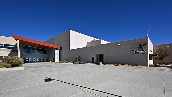 Volcano Vista High School gymnasium, Albuqueque, NM