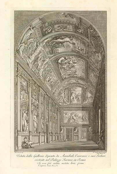 File:Volpato - Veduta della Galleria dipinta da Annibal Carracci ... nel Palazzo Farnese in Roma, 1917,1208.2234.jpg