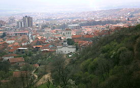 Vue générale de Vranje