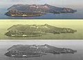 Vista de Vulcano desde Lipari.