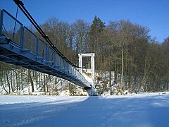 Polski: Most wiszący nad Raduniem