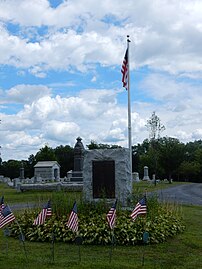 World War I Memorial on East Bangor Cemetery.