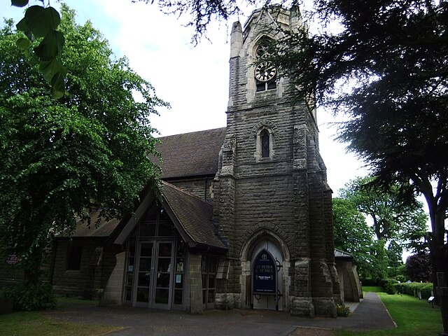 St Peters' and St Pauls' Church, Water Orton's parish church