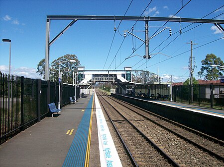 Werrington railway station