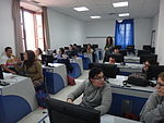 Taller de edición Wikimedia para los alumnos de wiki-latin en la Universidad de Cádiz (2014/15)