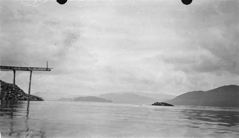 File:Wrangell Harbor, Alaska. Breakwater under construction. 19 July 1924. - NARA - 298760.tif