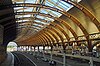 The roof of York station