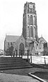 Een foto van 1938 gezien vanaf de Krattensteeg die de Krattenbrug van dichtbij, evenals de Sint-Laurensbrug op de achtergrond, laten zien.