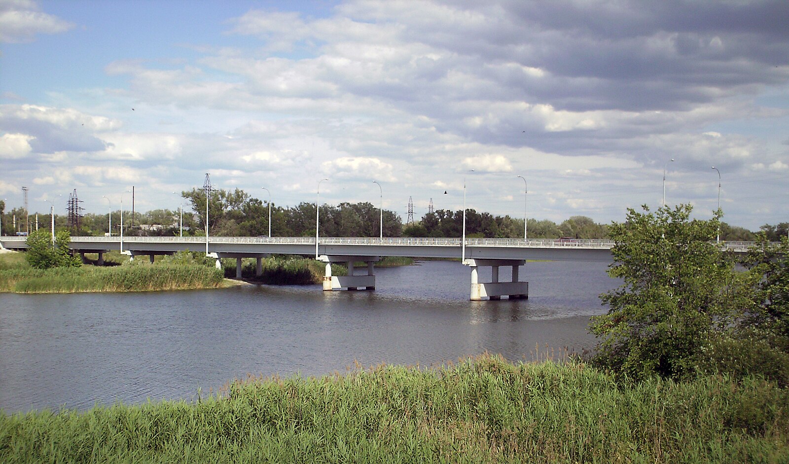 Мост через реку Северский Донец Белгород