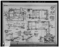 "FIRING CONTROL BLOCKHOUSE; STATION '0' AREA; PLAN, AND SECTIONS." Specifications No. ENG-04-353-57-75; Drawing No. AF-60-09-15; sheet 40 of 96; D.O. Series No. AF HAER CAL,19-LANC.V,1A-15.tif