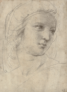 "Head of a muse" by Raffaello Sanzio.png