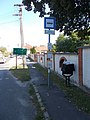 'Albertirsa, Sorompó (temető)' bus stop, 2020 Albertirsa.jpg