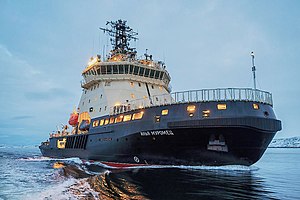 Ледокол проекта 21180 «Илья Муромец» прибыл на Северный флот