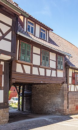 Ötisheim - Maulbronner Straße 5 - Traufe - 2020-07-18