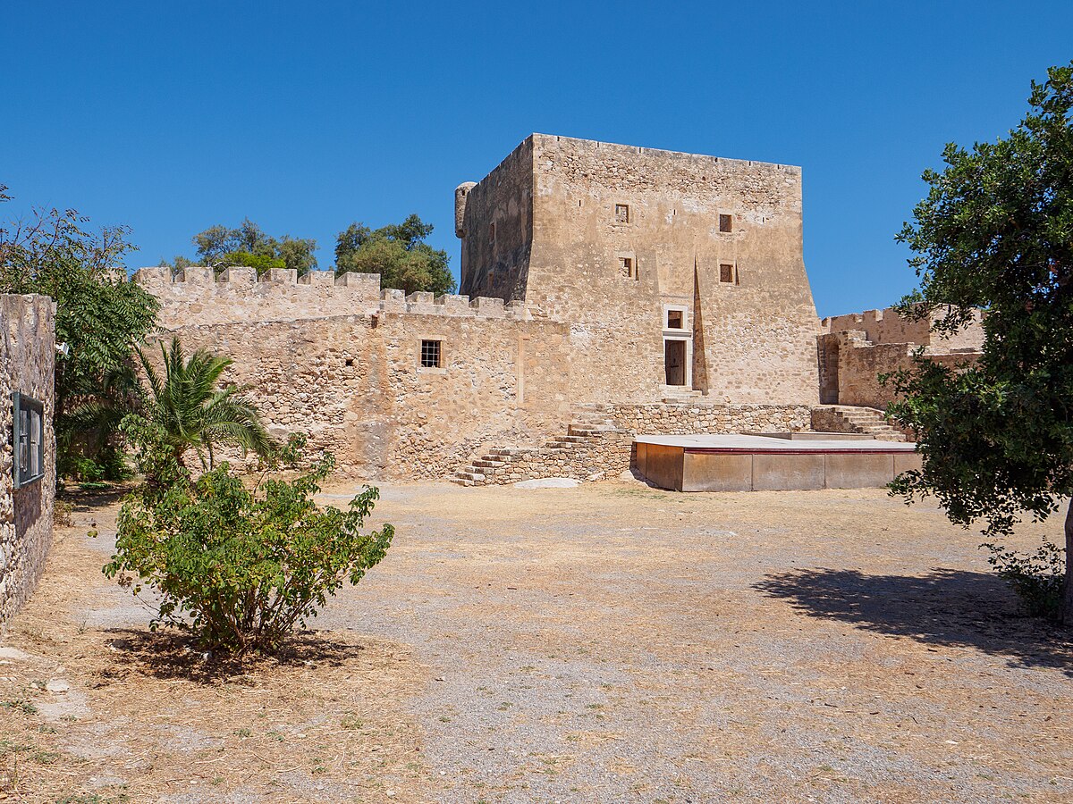 Kazarma Fortress in Lassithi, Greece