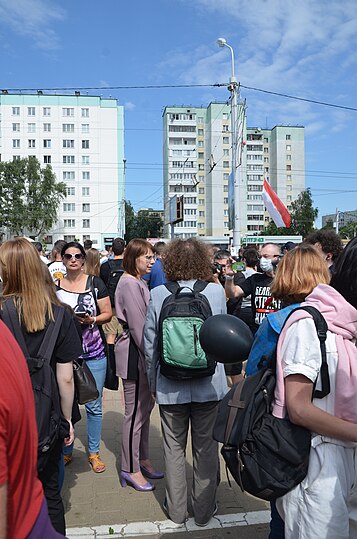 Митинг памяти Александра Тарайковского, метро Пушкинская, Минск, 15 августа 2020 144.jpg