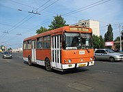 ЛАЗ-4202 на міжміському маршруті Фастів—Житомир