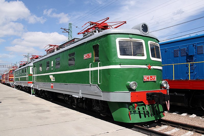 File:ЧС3-73, Россия, Новосибирская область, МЖТ на станции Сеятель (Trainpix 12669).jpg