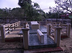 Swami Vipulananda's burial place and memorial