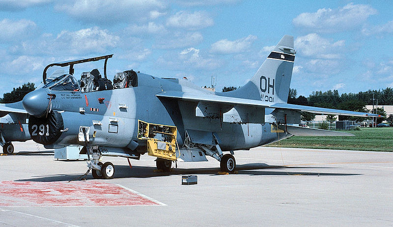 File:166th Tactical Fighter Squadron - Ling-Temco-Vought A-7K Corsair II 80-0291.jpg