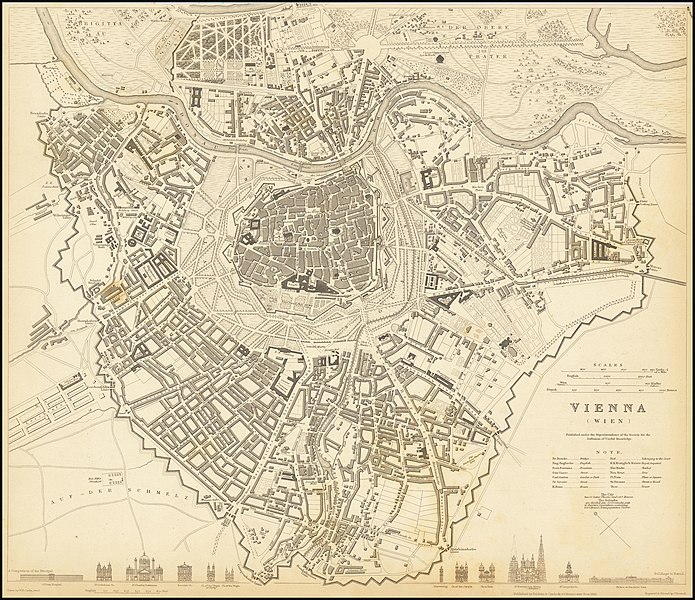 File:1833 map of Vienna by by the SDUK.jpg