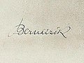Autograph of lawyer Edmund Bernatzik