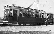 Straßenbahn in Donezk im Jahr 1931