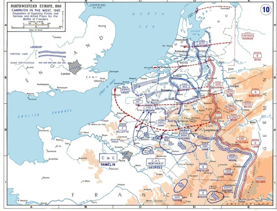 การวางแผนสงครามของฝรั่งเศส ค.ศ. 1920-1940