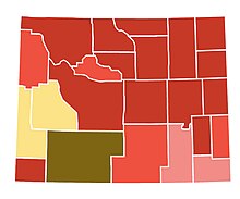 Results by county:
.mw-parser-output .legend{page-break-inside:avoid;break-inside:avoid-column}.mw-parser-output .legend-color{display:inline-block;min-width:1.25em;height:1.25em;line-height:1.25;margin:1px 0;text-align:center;border:1px solid black;background-color:transparent;color:black}.mw-parser-output .legend-text{}
McIntyre--60-70%
McIntyre--50-60%
McIntyre--40-50%
Anselmi--70-80%
Anselmi--40-50% 1950 Democratic Gubernatorial Primary.jpg