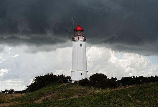 Gewitterstimmung am Leuchtfeuer Dornbusch/Hiddensee Stormy atmosphere at the Dornbusch Lighthouse (Dornbusch/Hiddensee Beacon)