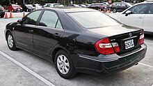 2006 Toyota Prestige Camry (pre-facelift, rear).jpg