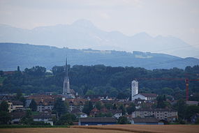Panorama bildo de Amriswil