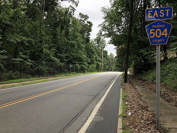 County Route 504 in Haledon