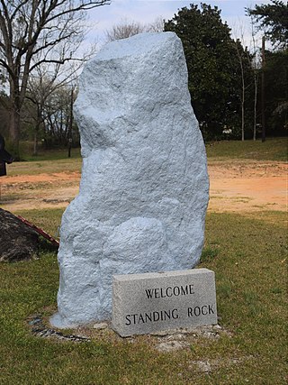 <span class="mw-page-title-main">Standing Rock, Alabama</span> Census-designated place in Alabama, United States