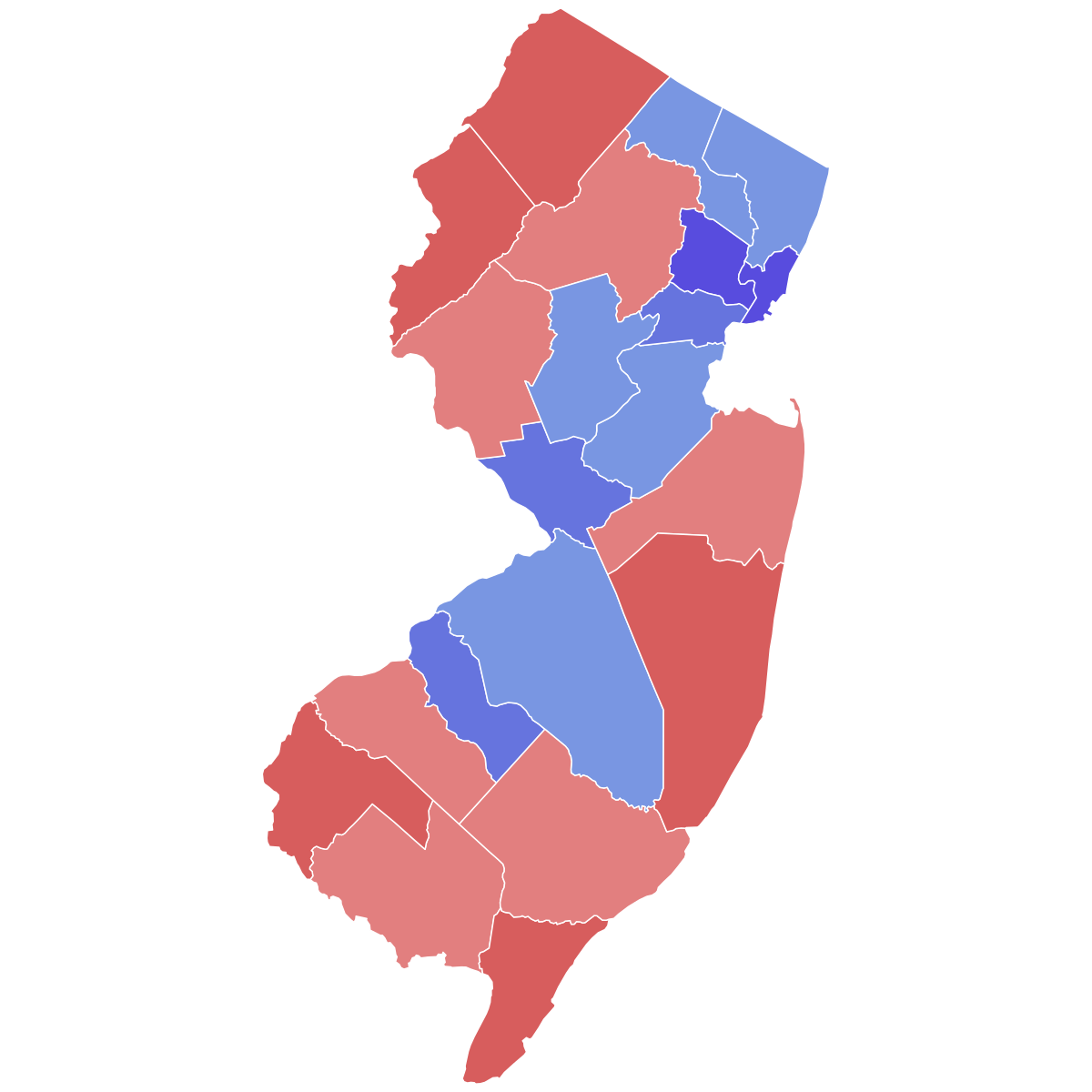 File:2021 New Jersey gubernatorial election results map by county.svg -  Wikipedia