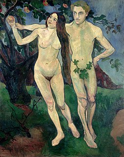 <i>Adam and Eve</i> (Valadon) Painting by Suzanne Valadon