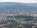 Centro de Altoons desde Brush Mountain