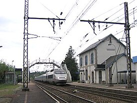 TGV Brive-la-Gaillarde - Lille-Europe en Ambazac