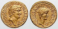 Marcus Antonius a Octavian
