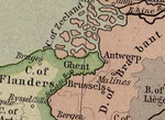 De mark Antwerpen in 1477