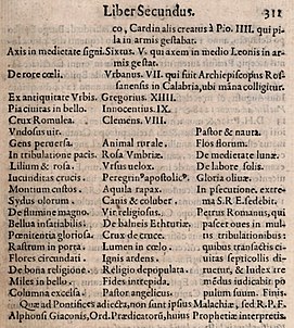 Arnold Wion - Lignum Vitae - 1595 - p311 Part.jpg