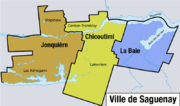 Thumbnail for Boroughs of Saguenay, Quebec