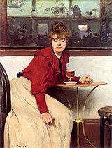 Madeleine au moulin de la galette (1892), Abbaye de Montserrat.