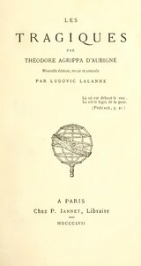 Aubigné - Les Tragiques, éd. Lalanne, 1857.djvu