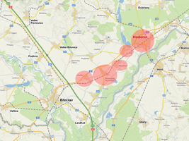 Harta comunităților afectate de tornadă