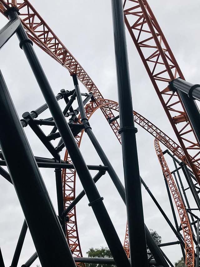 Steel roller coaster - Wikipedia